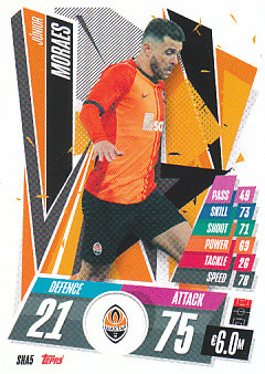 Junior Moraes Shakhtar Donetsk 2020/21 Topps Match Attax CL #SHA05